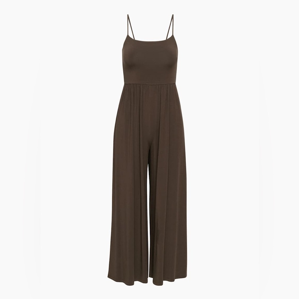 Wilfred Chocolate Brown Jumpsuit sz L
